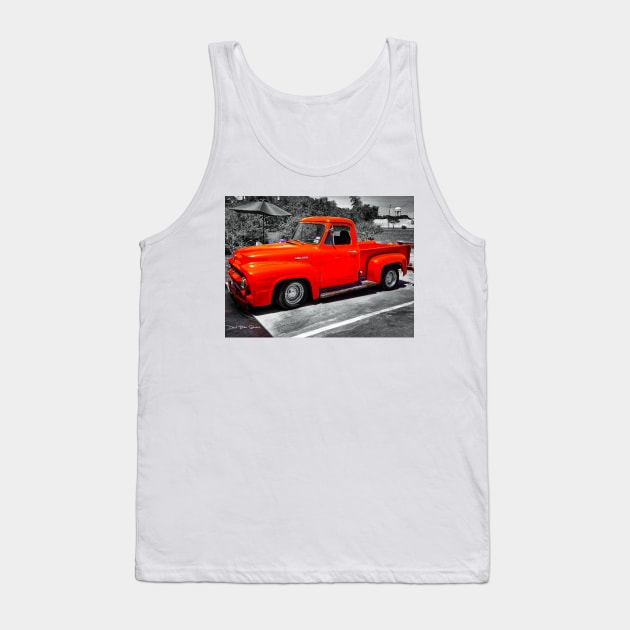 Classic Ford F150 - Red Tank Top by davidbstudios